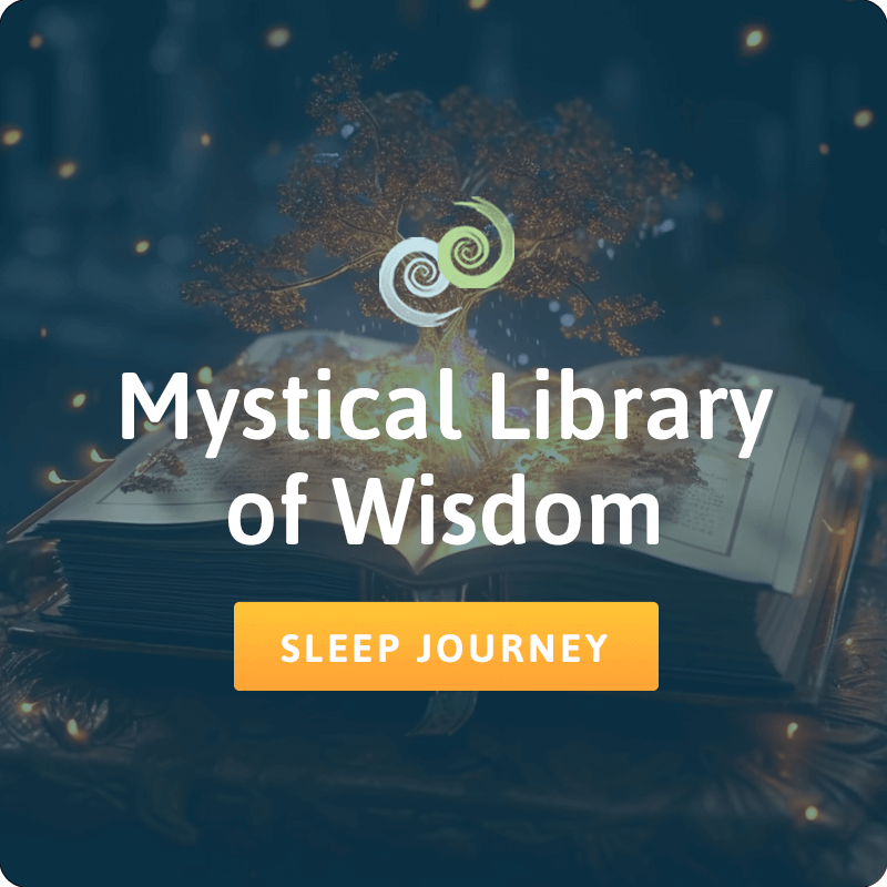 Sleep Journey into the Mystical Library of Wisdom